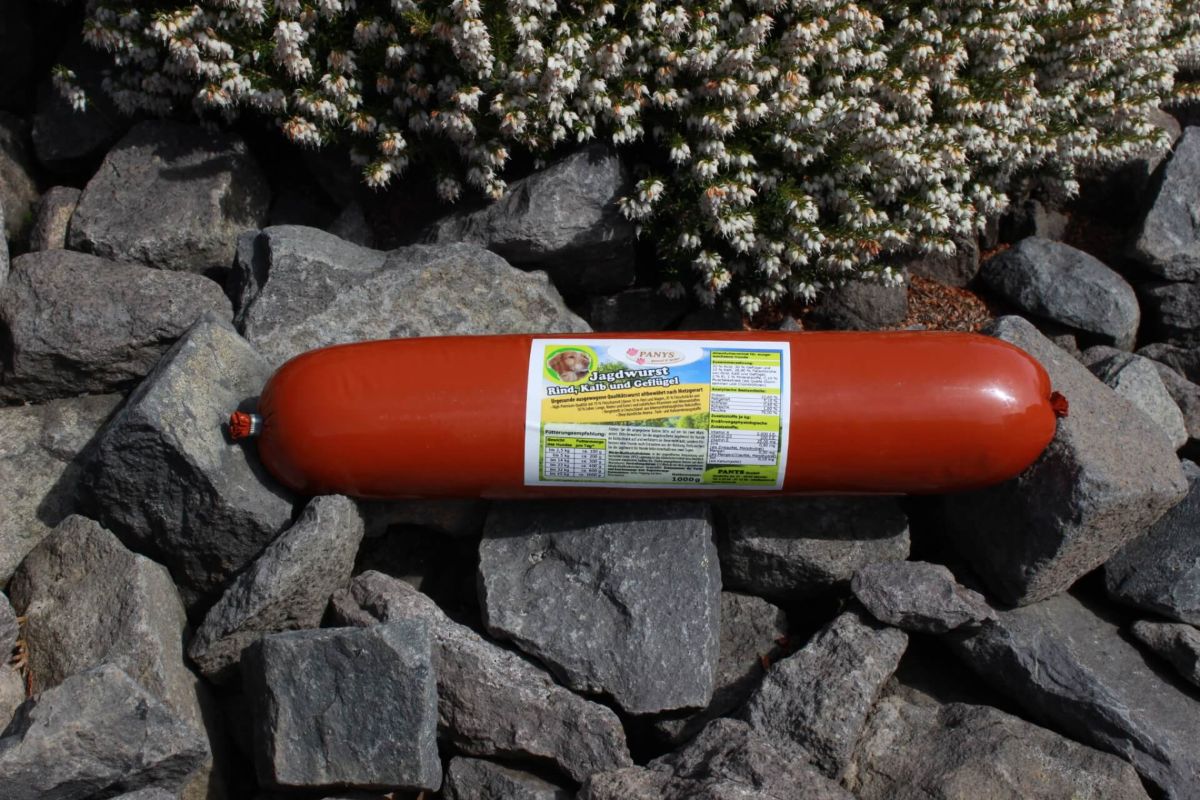 Jagdwurst Rind, Kalb und Geflügel - 6 Stk á 200g